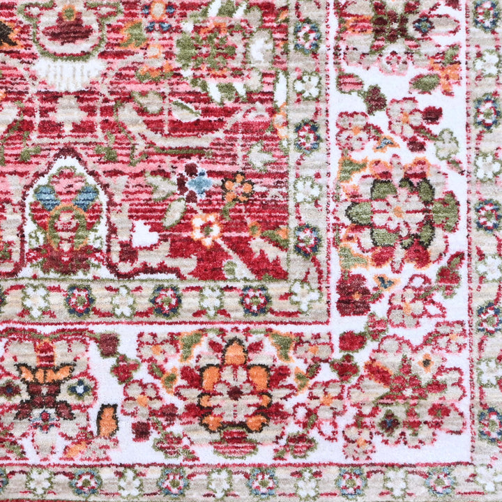 Rust Traditional Turkish Rug 5X8 ft