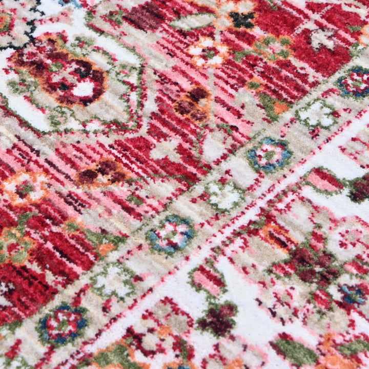 Rust Traditional Turkish Rug 5X8 ft