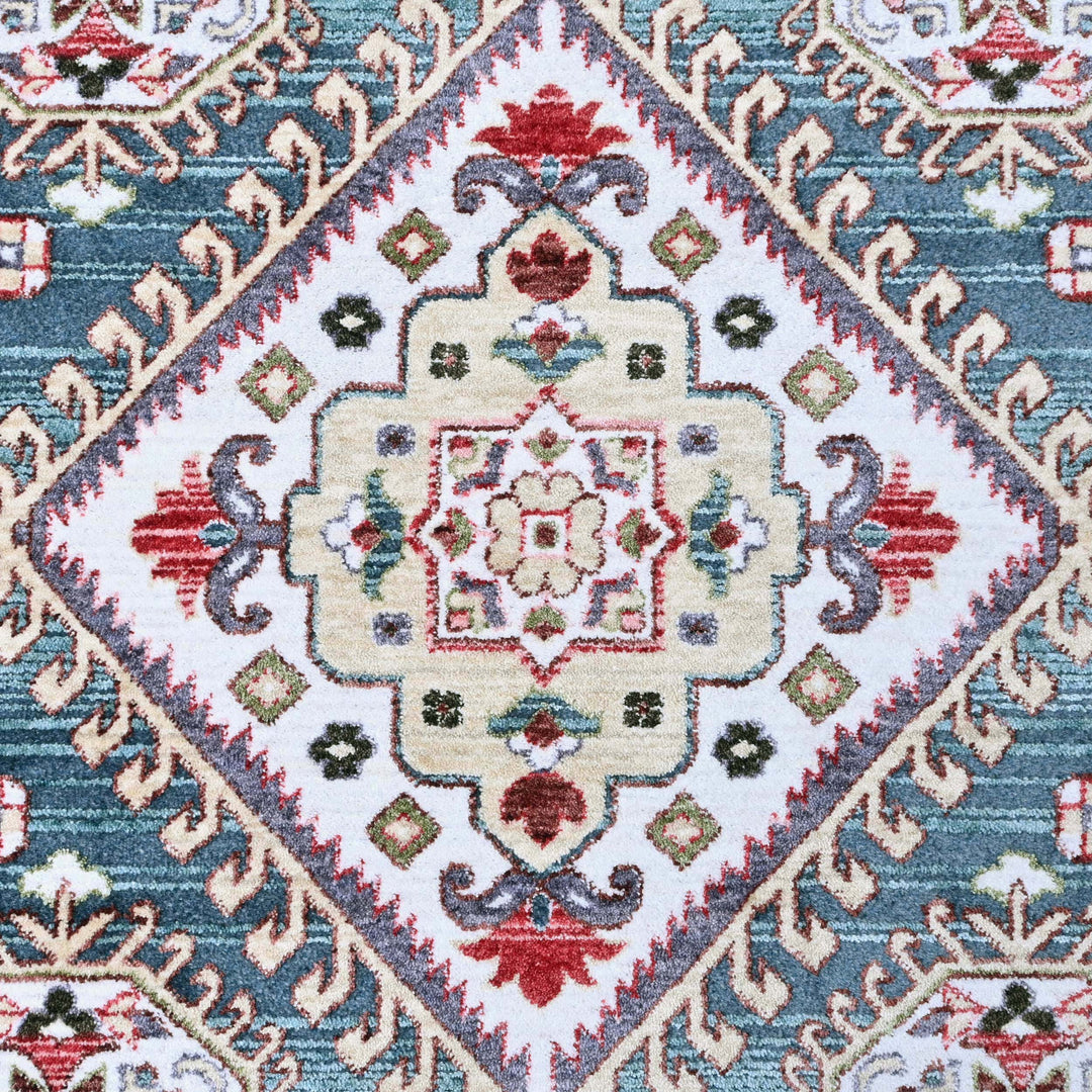 Multi Traditional Turkish Rug 5X8 ft