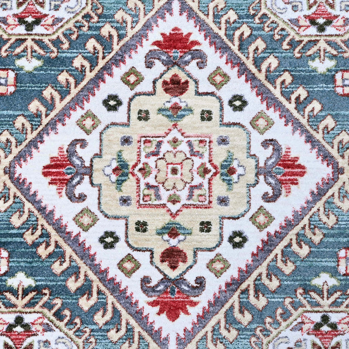 Multi Traditional Turkish Rug 5X8 ft