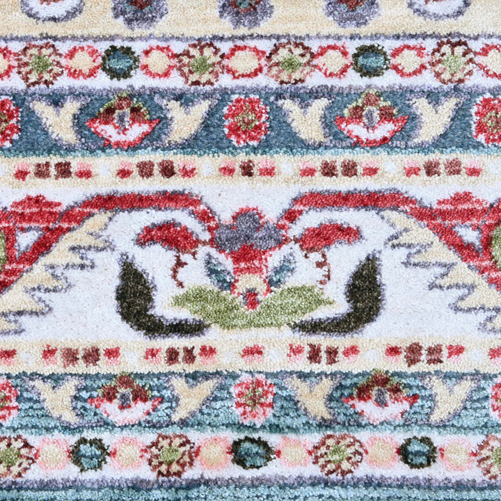 Multi Traditional Turkish Rug 5X8 ft