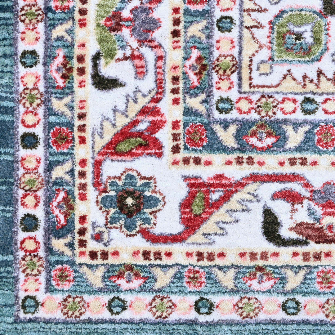 Multi Traditional Turkish Rug 5X8 ft