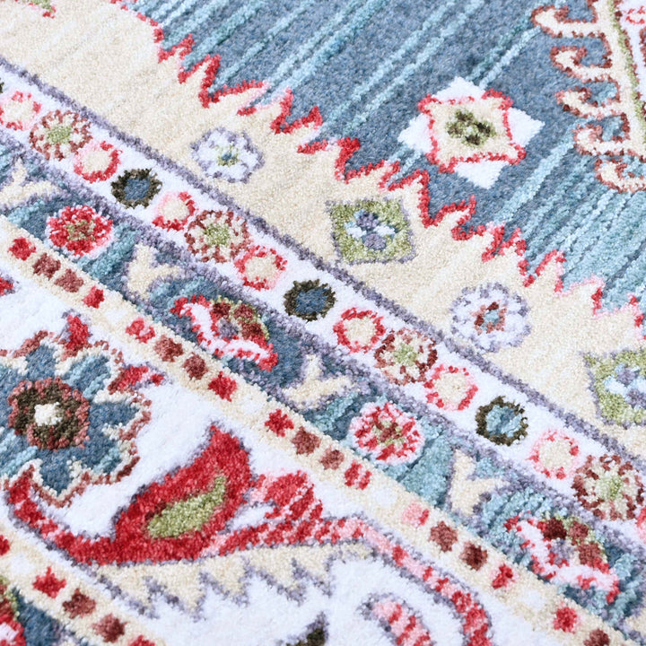 Multi Traditional Turkish Rug 5X8 ft