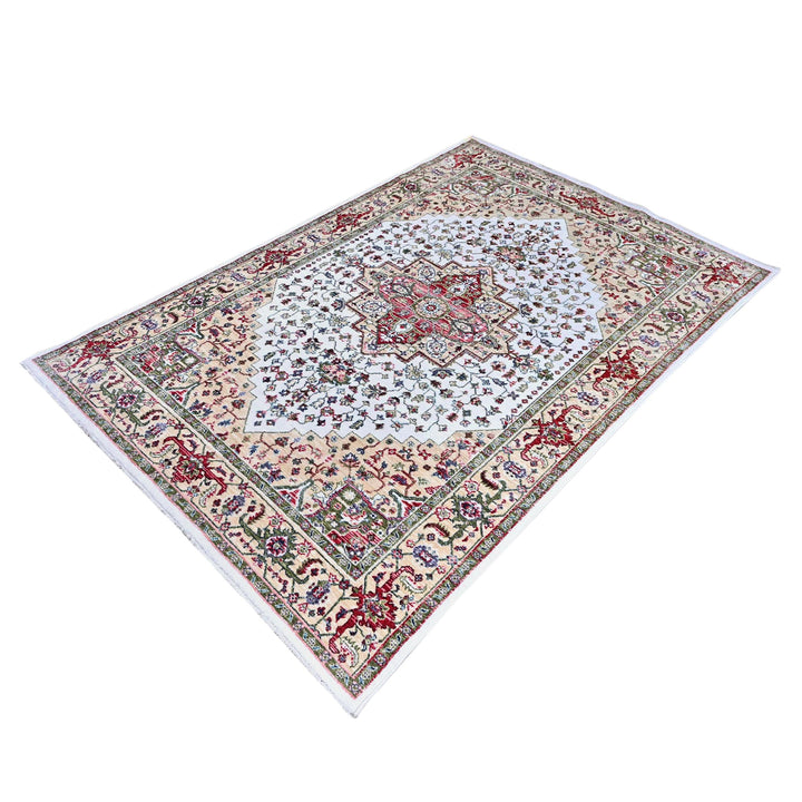 Multi Abstract Turkish Rug 5X8 ft