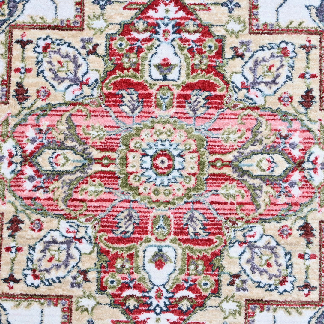 Multi Abstract Turkish Rug 5X8 ft