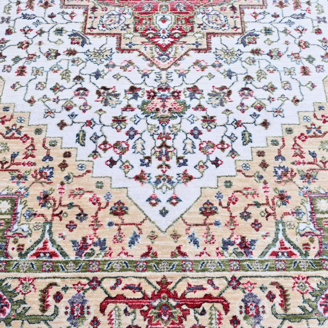 Multi Abstract Turkish Rug 5X8 ft