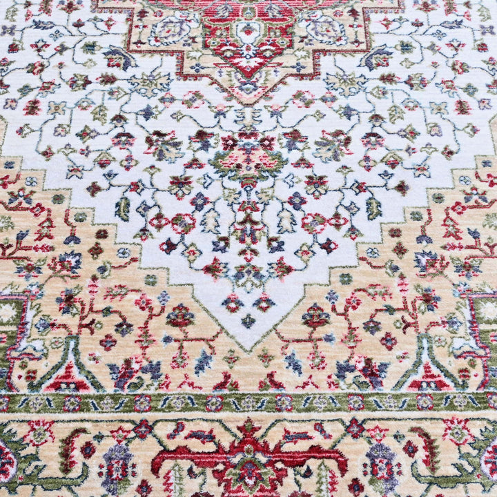 Multi Abstract Turkish Rug 5X8 ft