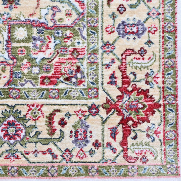 Multi Abstract Turkish Rug 5X8 ft
