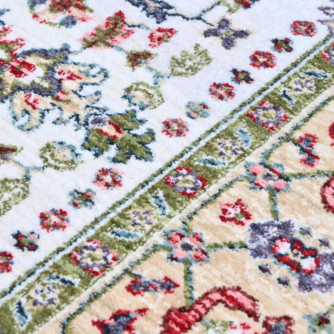 Multi Abstract Turkish Rug 5X8 ft