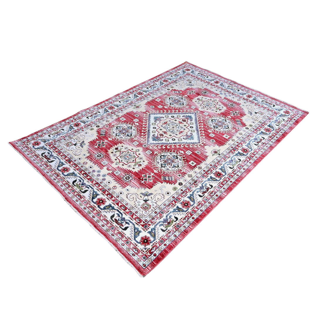 Rust Traditional Turkish Rug 5X8 ft