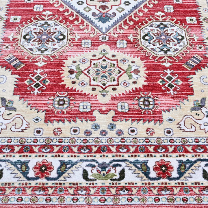 Rust Traditional Turkish Rug 5X8 ft