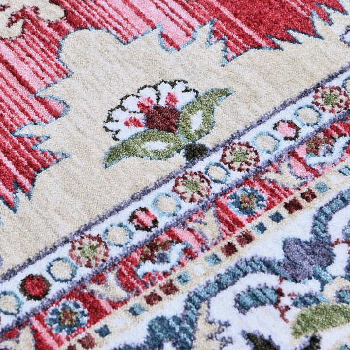 Rust Traditional Turkish Rug 5X8 ft