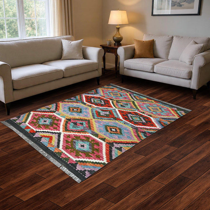 Afghani Kilim 2.5x4 FT