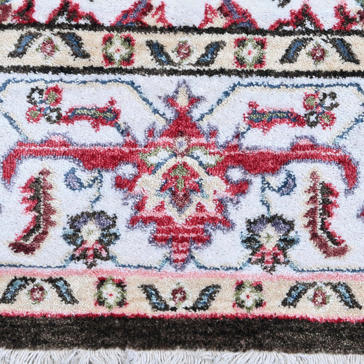 Brown & Rust Abstract Turkish Rug 5X8 ft