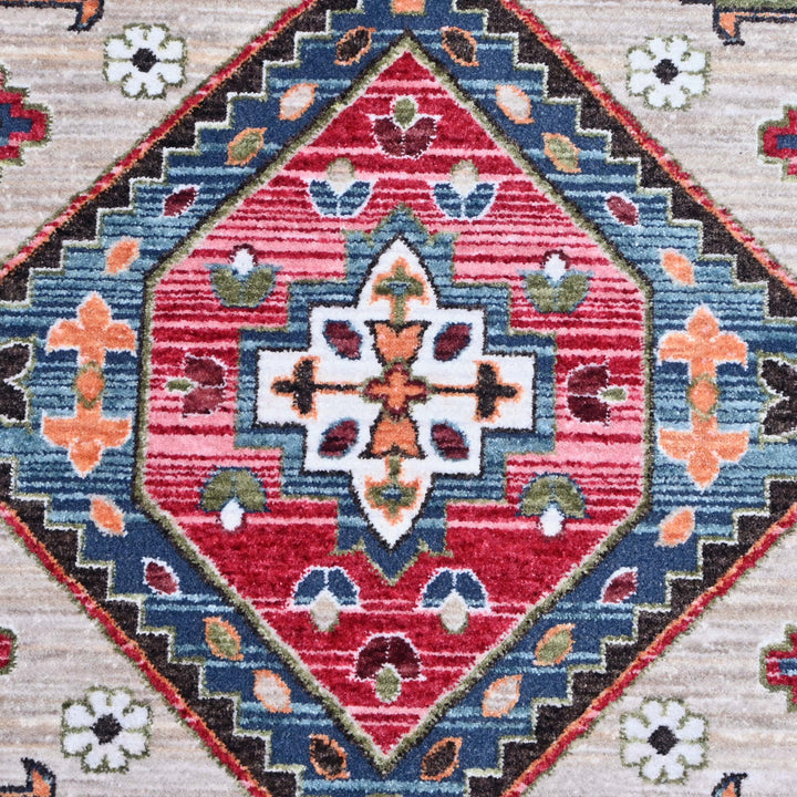 Multi traditional Floral Turkish Rug 5X8 ft