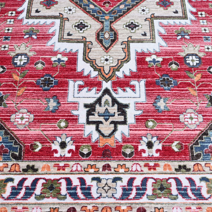 Multi traditional Floral Turkish Rug 5X8 ft