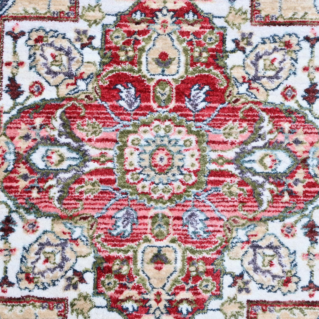 Multi Traditional Turkish Rug 5X8 ft