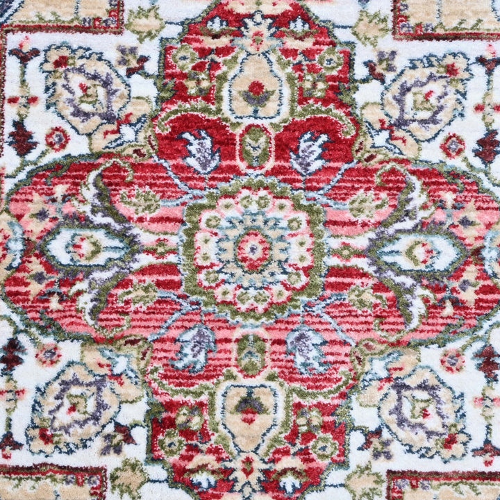 Multi Traditional Turkish Rug 5X8 ft