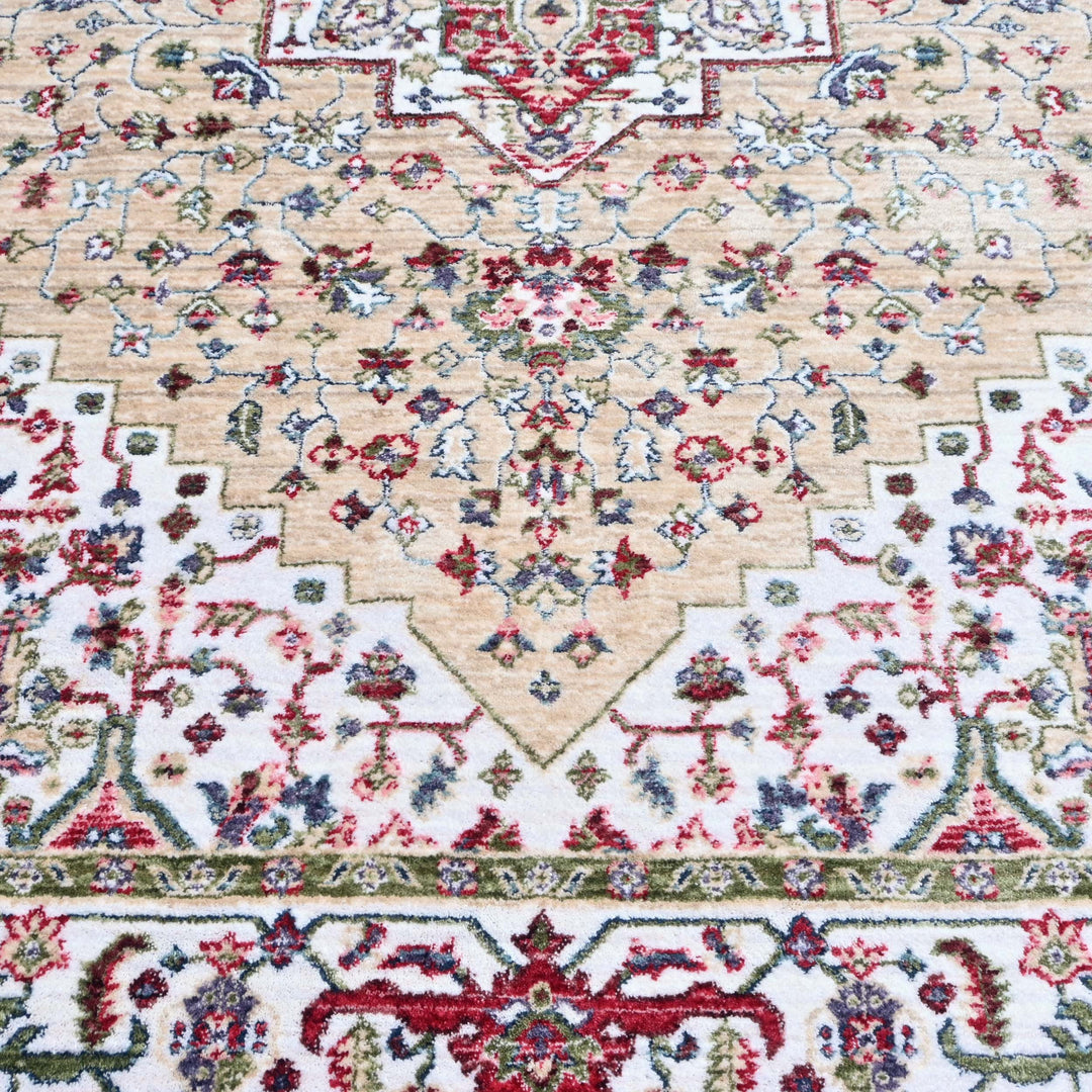 Multi Traditional Turkish Rug 5X8 ft