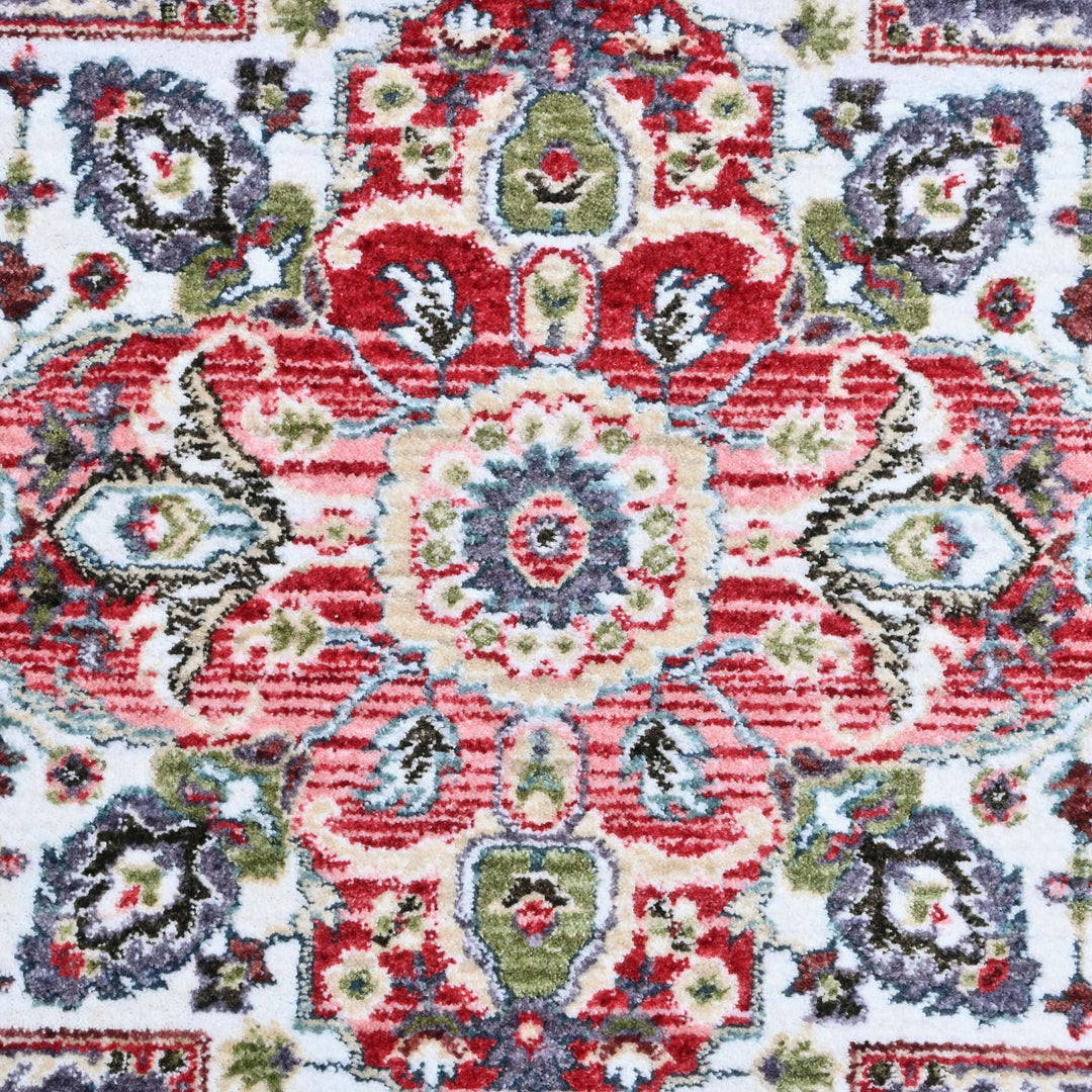 Multi Traditional Turkish Rug 5X8 ft