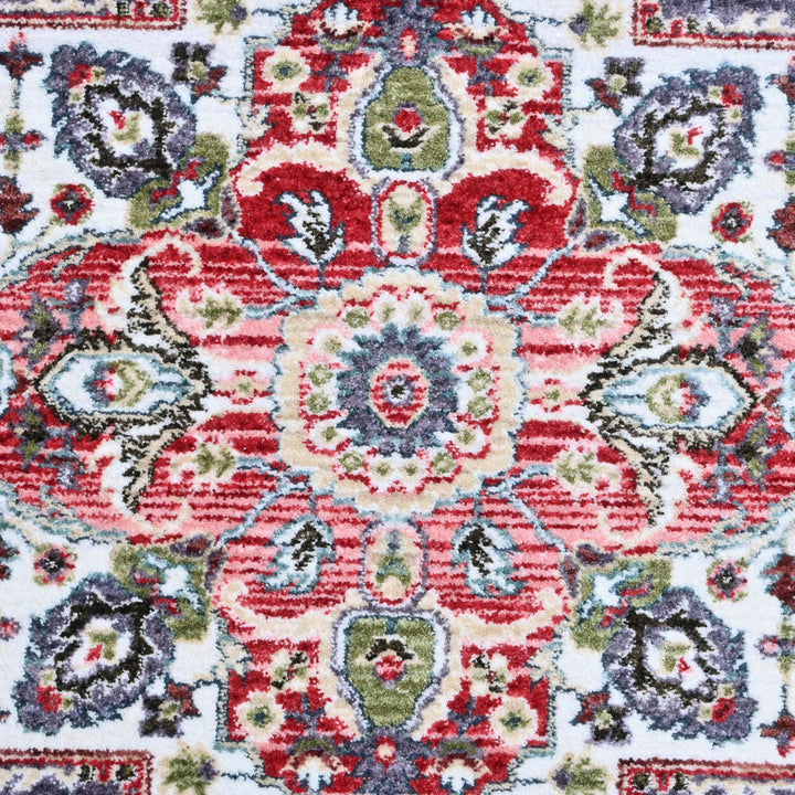 Multi Traditional Turkish Rug 5X8 ft