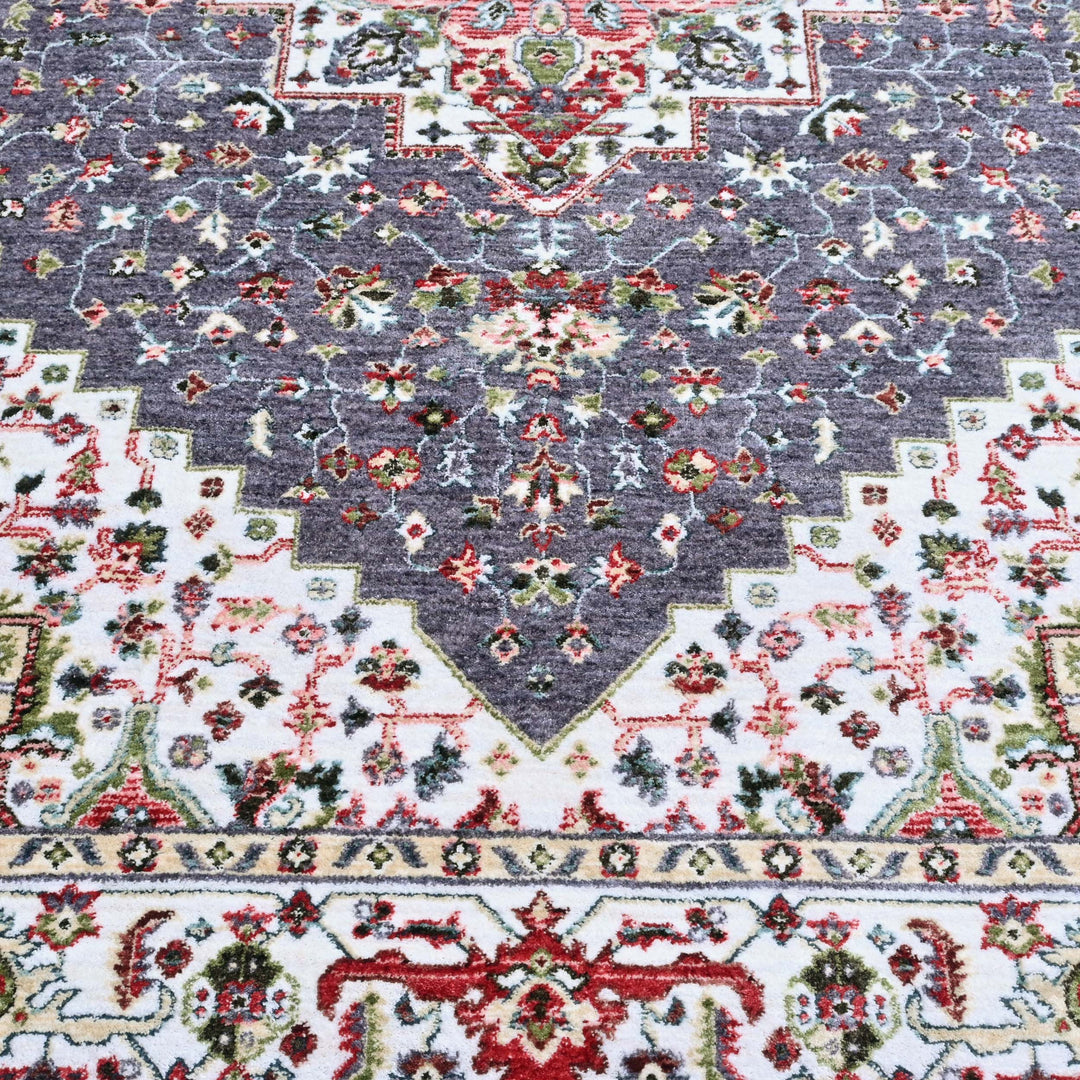 Multi Traditional Turkish Rug 5X8 ft