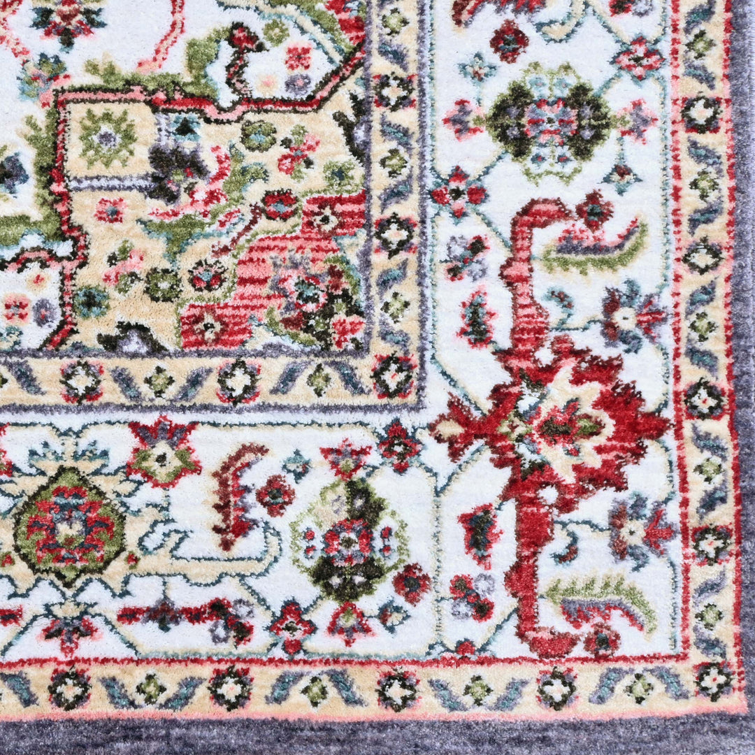 Multi Traditional Turkish Rug 5X8 ft