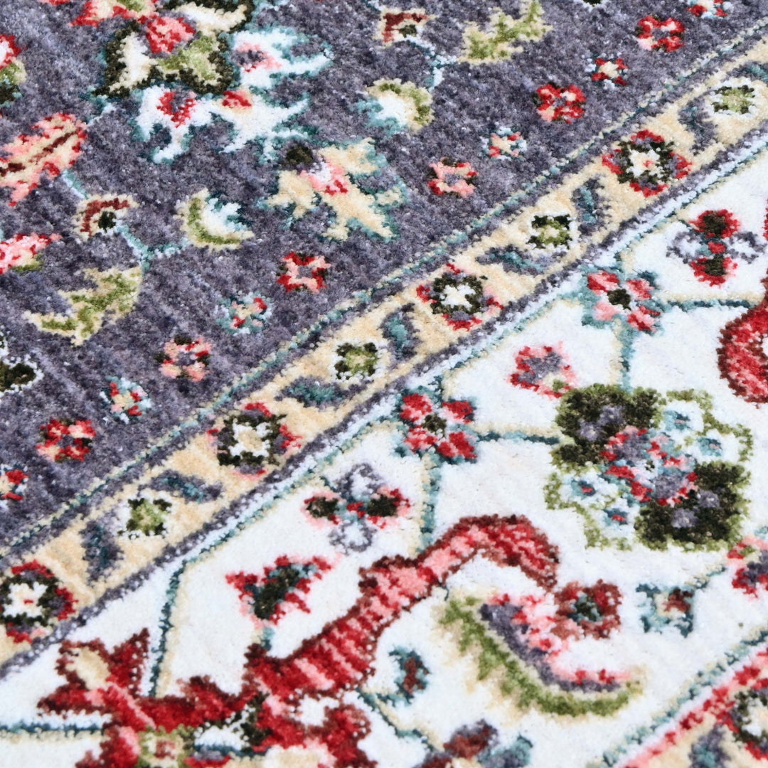 Multi Traditional Turkish Rug 5X8 ft
