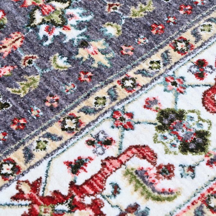 Multi Traditional Turkish Rug 5X8 ft