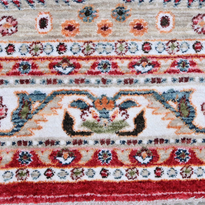 Rust Traditional Turkish Rug 4x6 Ft