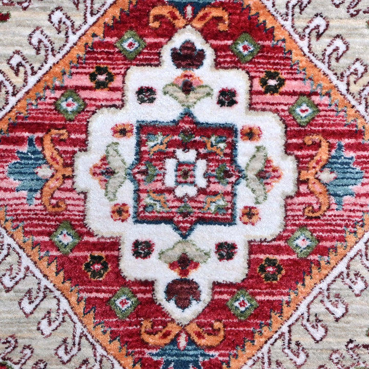 Multi Floral Turkish Rug 4x6 Ft