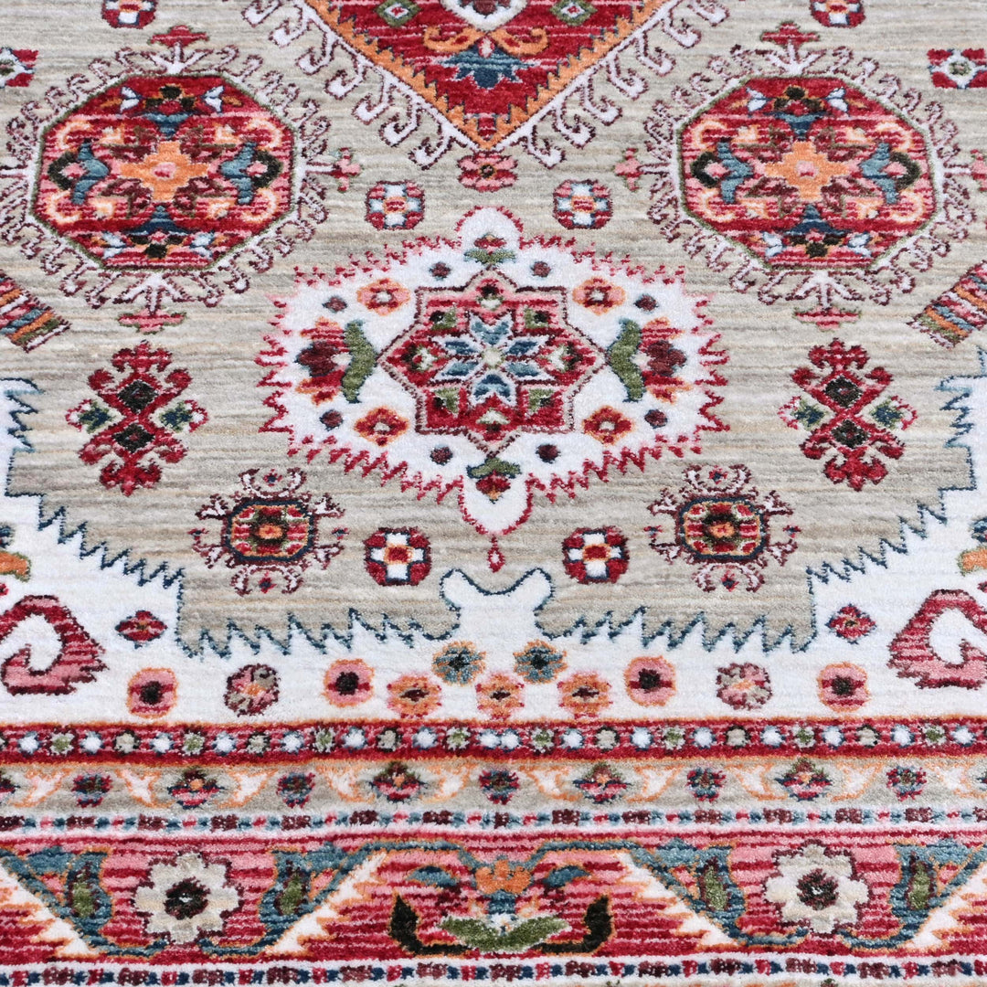 Multi Floral Turkish Rug 4x6 Ft
