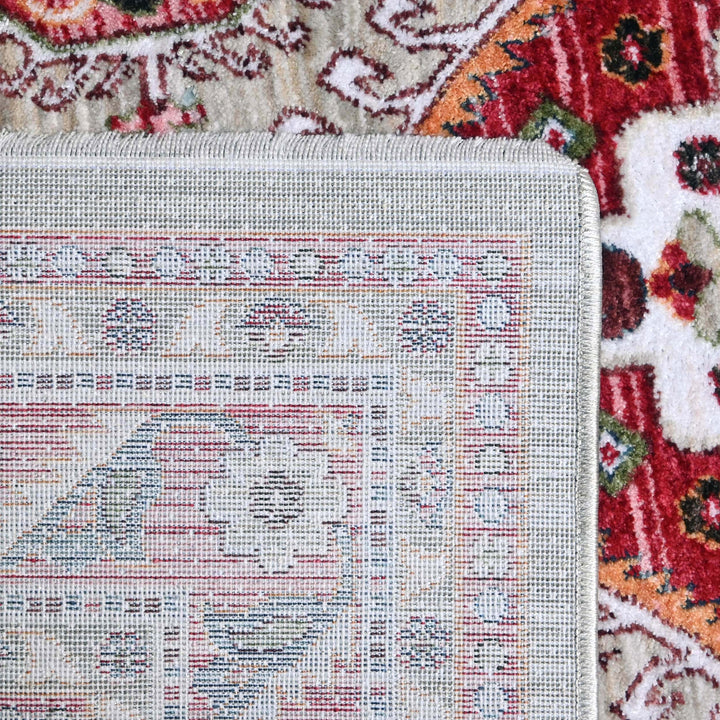 Multi Floral Turkish Rug 4x6 Ft