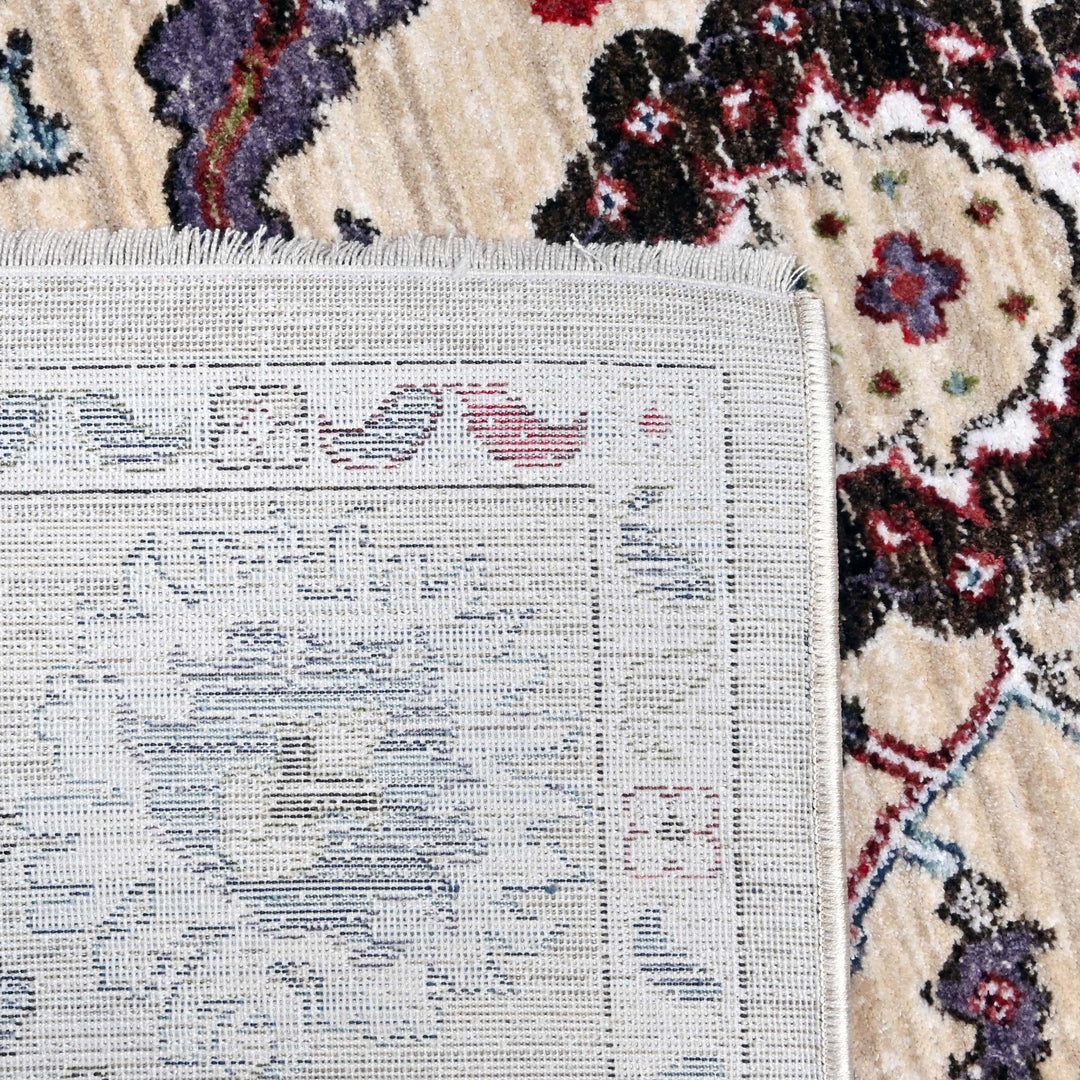 Beige Traditional Turkish Rug 4x6 Ft