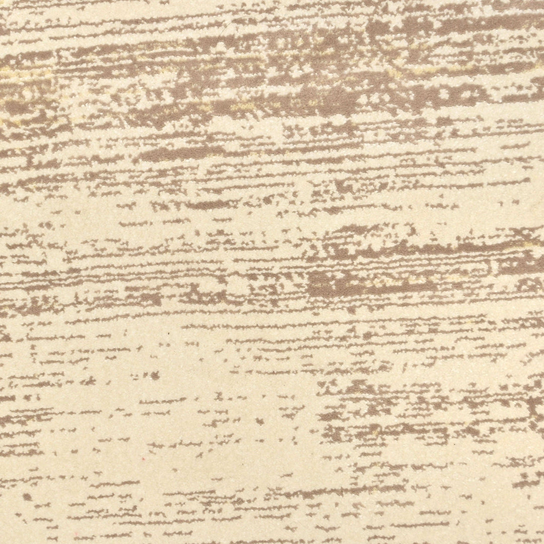 Beige Plain Turkish Rug 7x10 ft