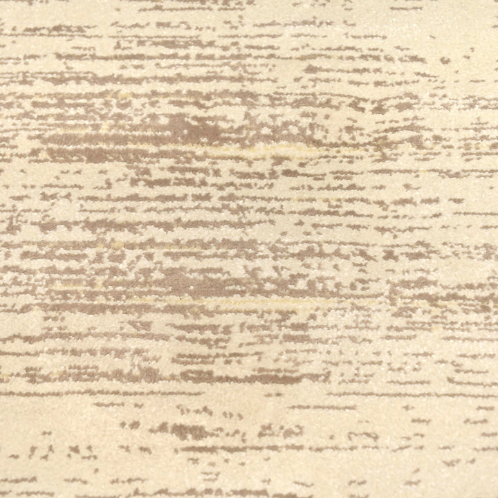 Beige Plain Turkish Rug 7x10 ft