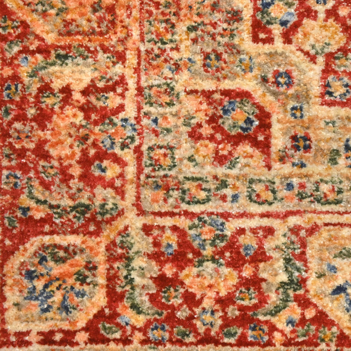 Rust Traditional Turkish Rug 4X6 Ft