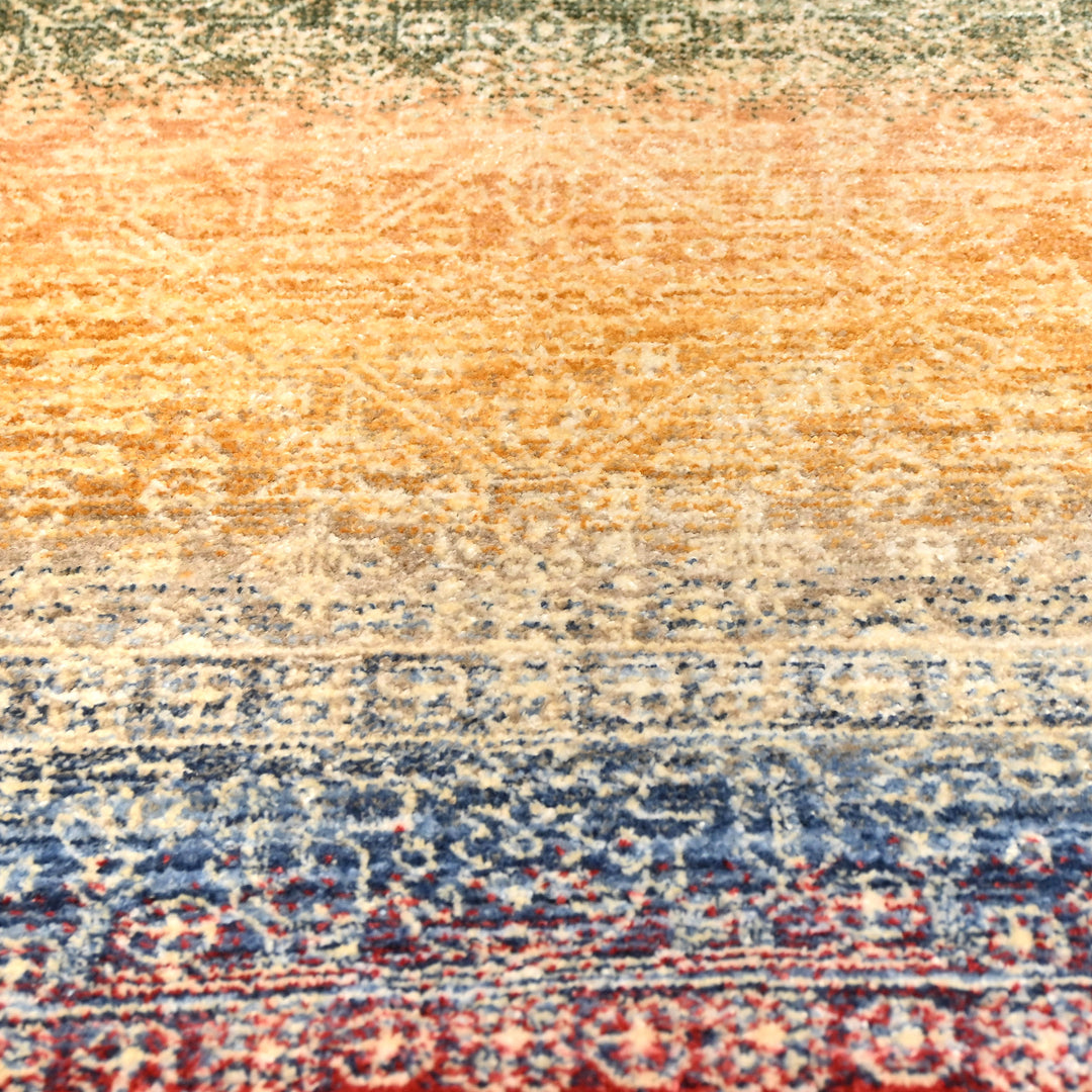 Multi Splash Turkish Rug 4X6 Ft