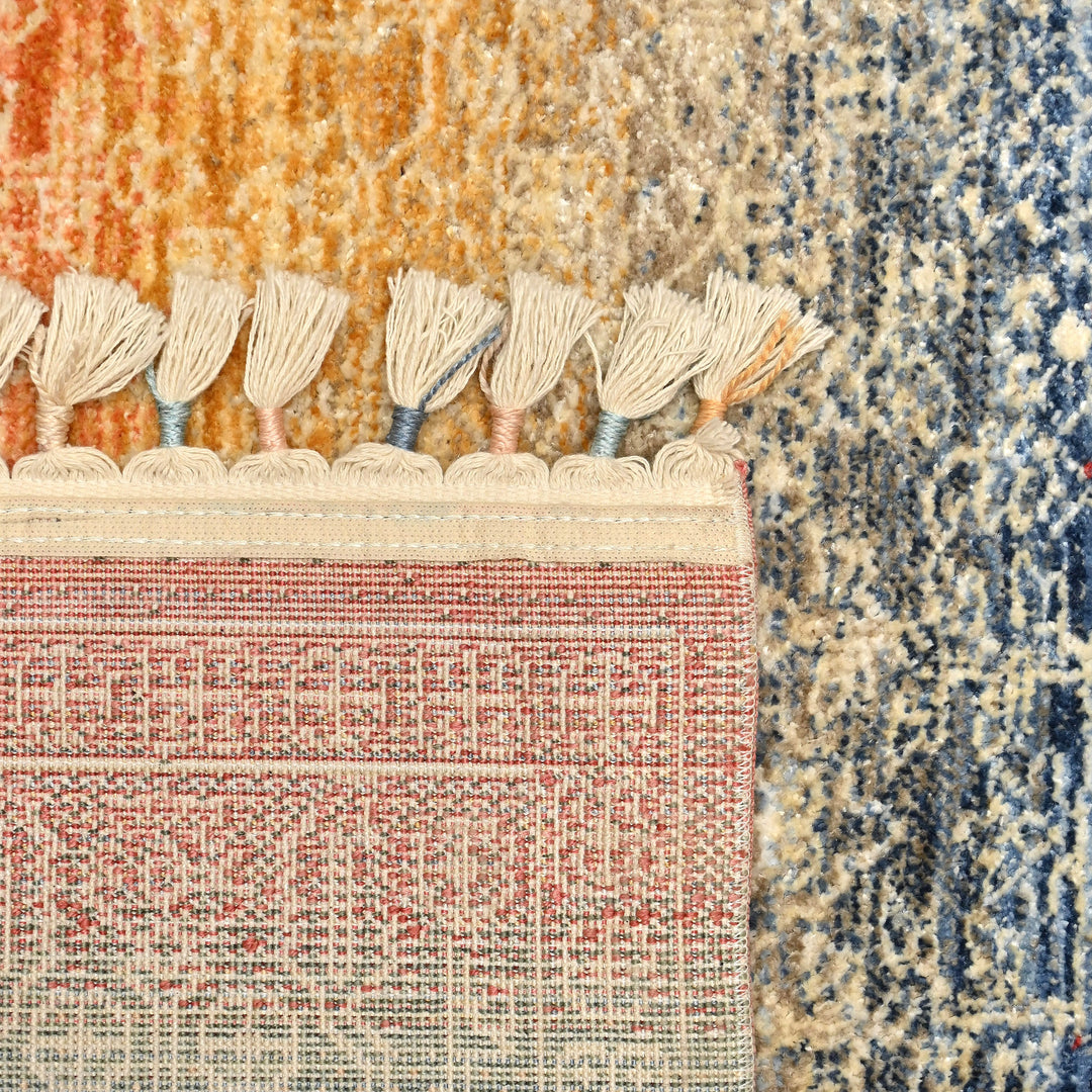 Multi Splash Turkish Rug 4X6 Ft