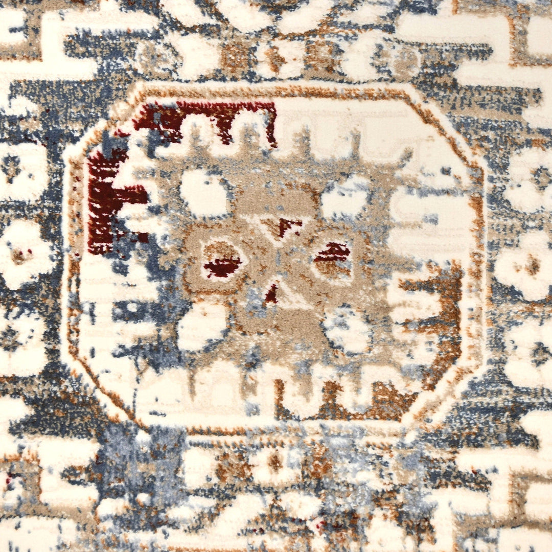 Multi Floral Turkish Rug 4x6 ft