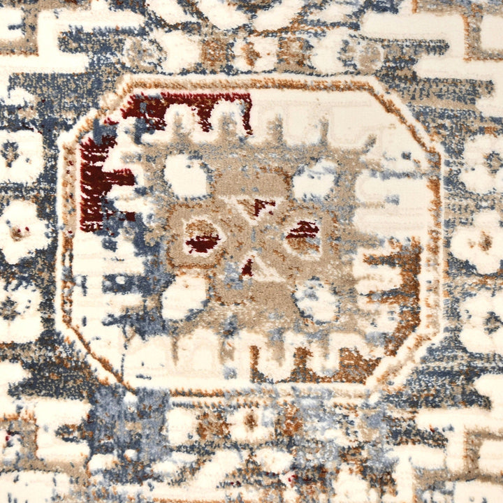 Multi Floral Turkish Rug 4x6 ft