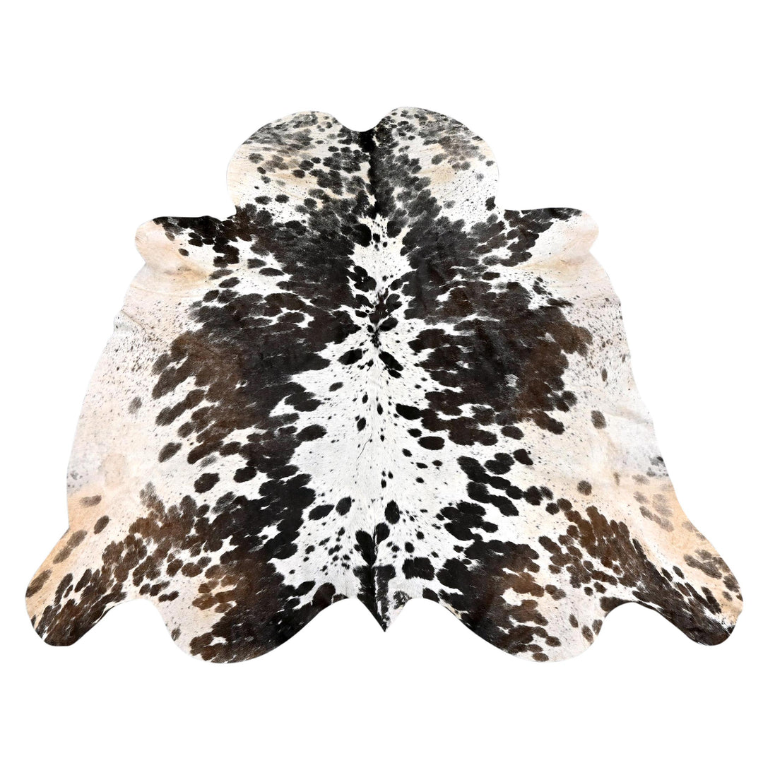 Tricolour Cow Hide 6x6 FT