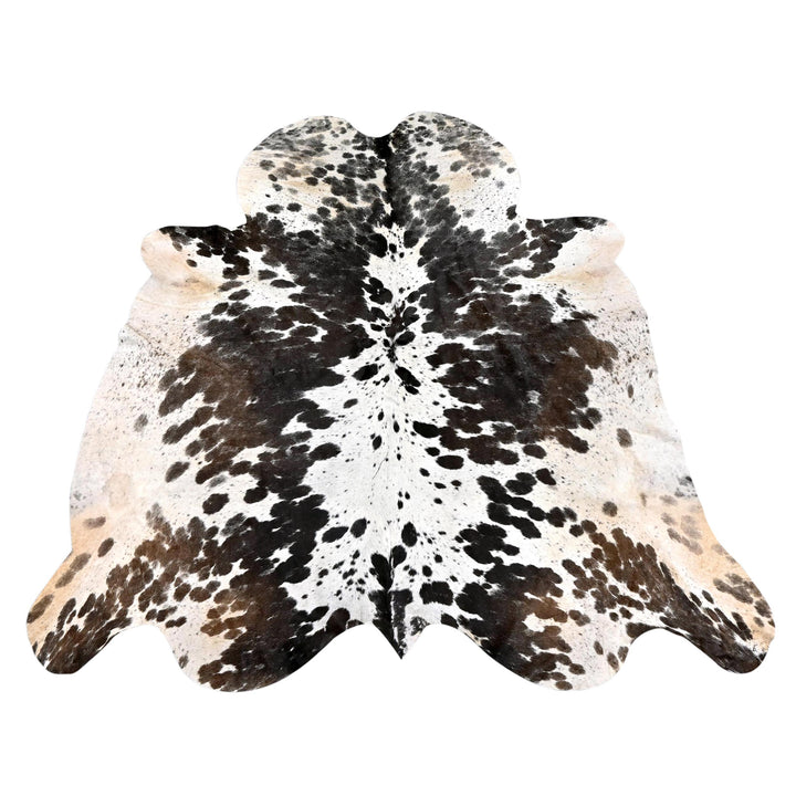 Tricolour Cow Hide 6x6 FT