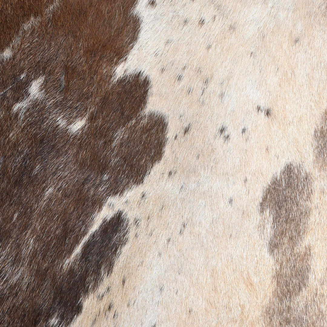 Tricolour Cow Hide 6x6 FT