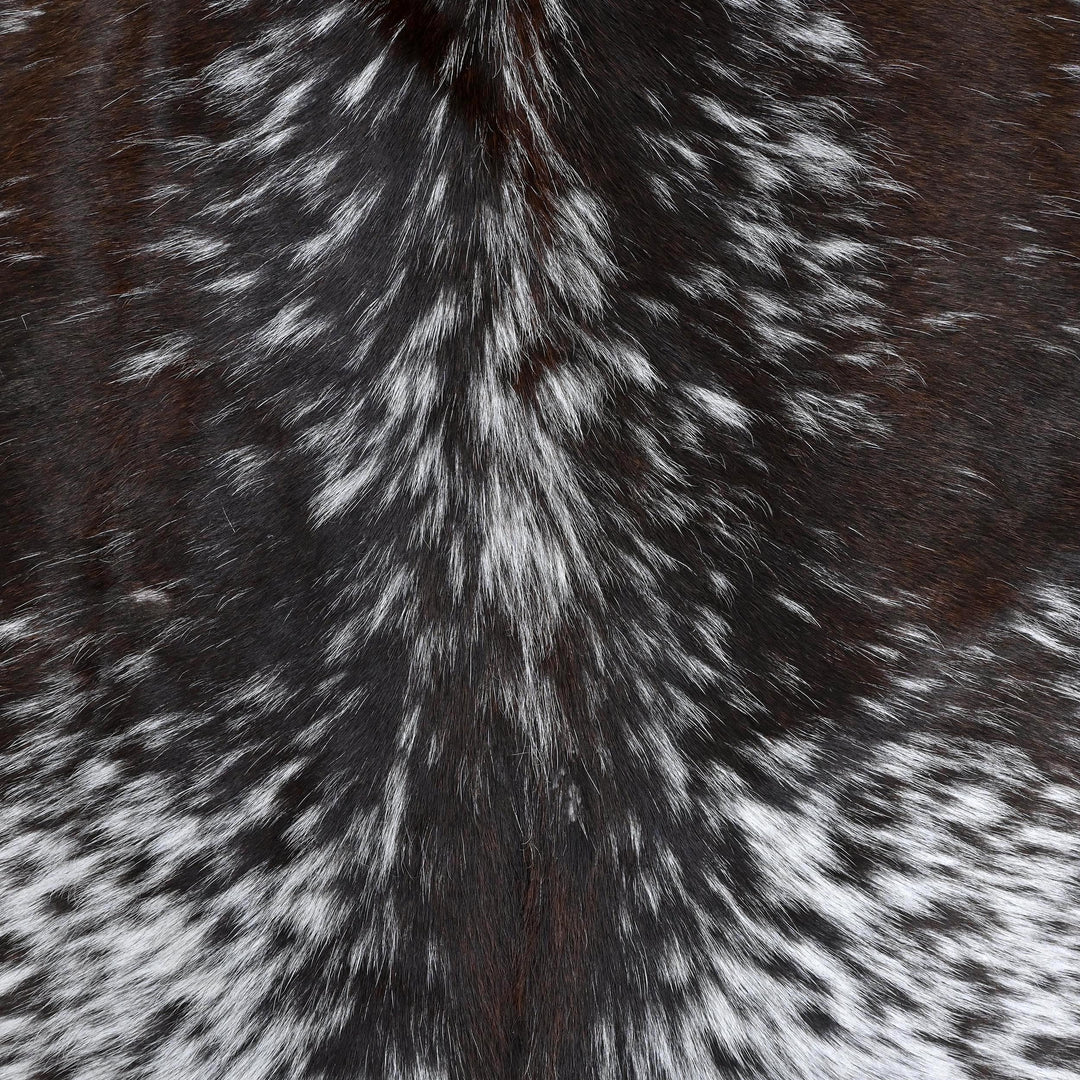 Tri-color Speckled Cow Hide 5.5x5.5 FT
