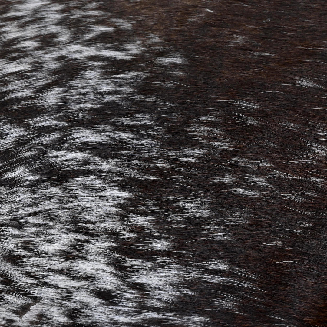 Tri-color Speckled Cow Hide 5.5x5.5 FT