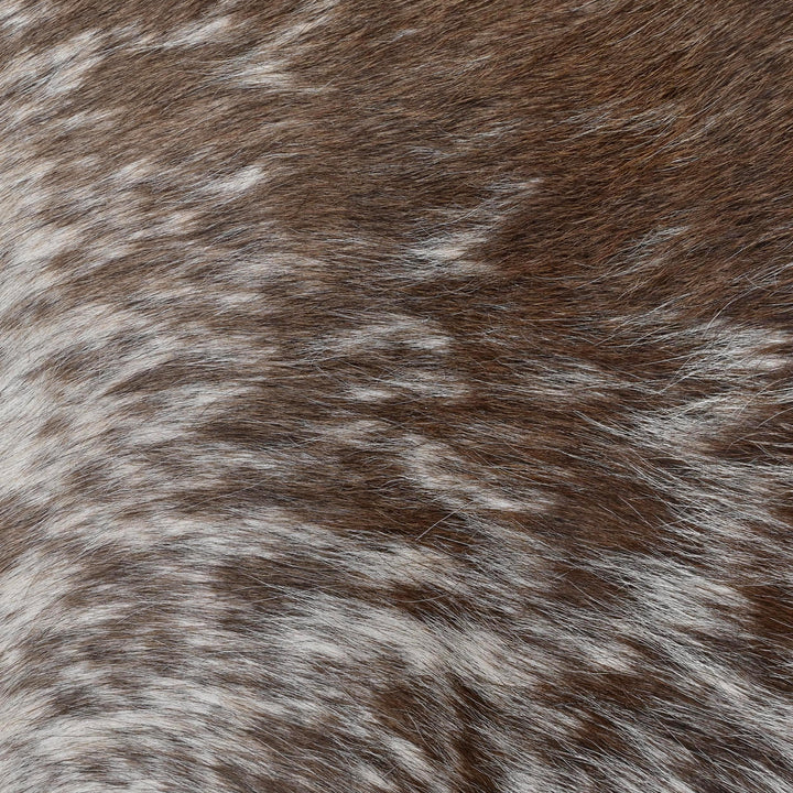 Tri-color Speckled Cow Hide 5.5x5.5 FT