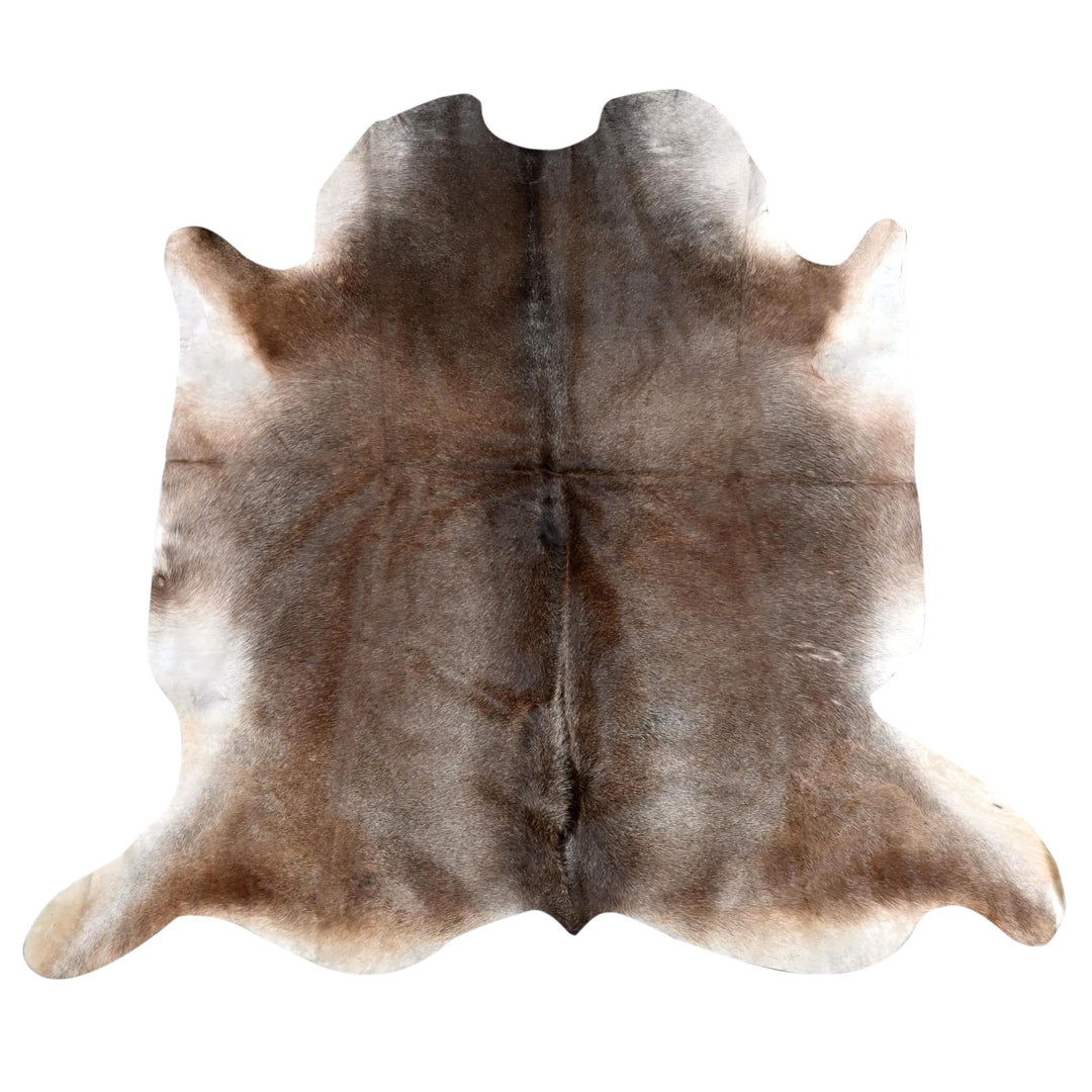Warm Beige Cow Hide 5.5x5.5 FT