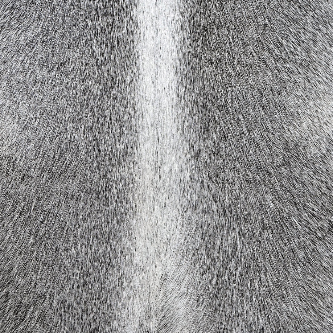 Grey Brindle Cow Hide 6x6 FT