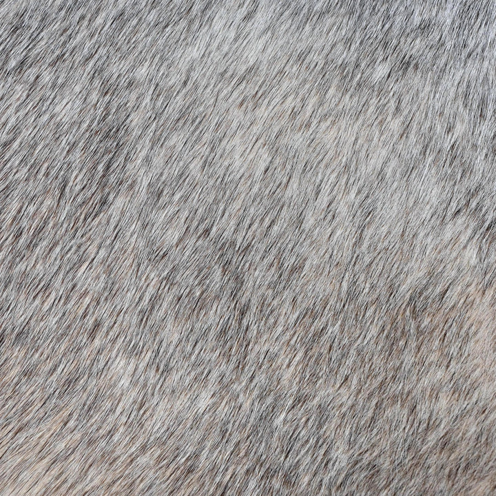 Grey Brindle Cow Hide 6x6 FT